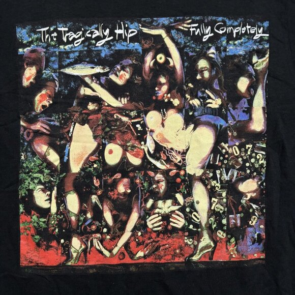 The Tragically Hip “Fully Completely “ Rock Band Graphic T-Shirt Size Small - Picture 2 of 5